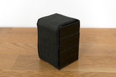Japanese Hiro Three-tiered Sewing Box Kanazawa Urushi Lacquer - black